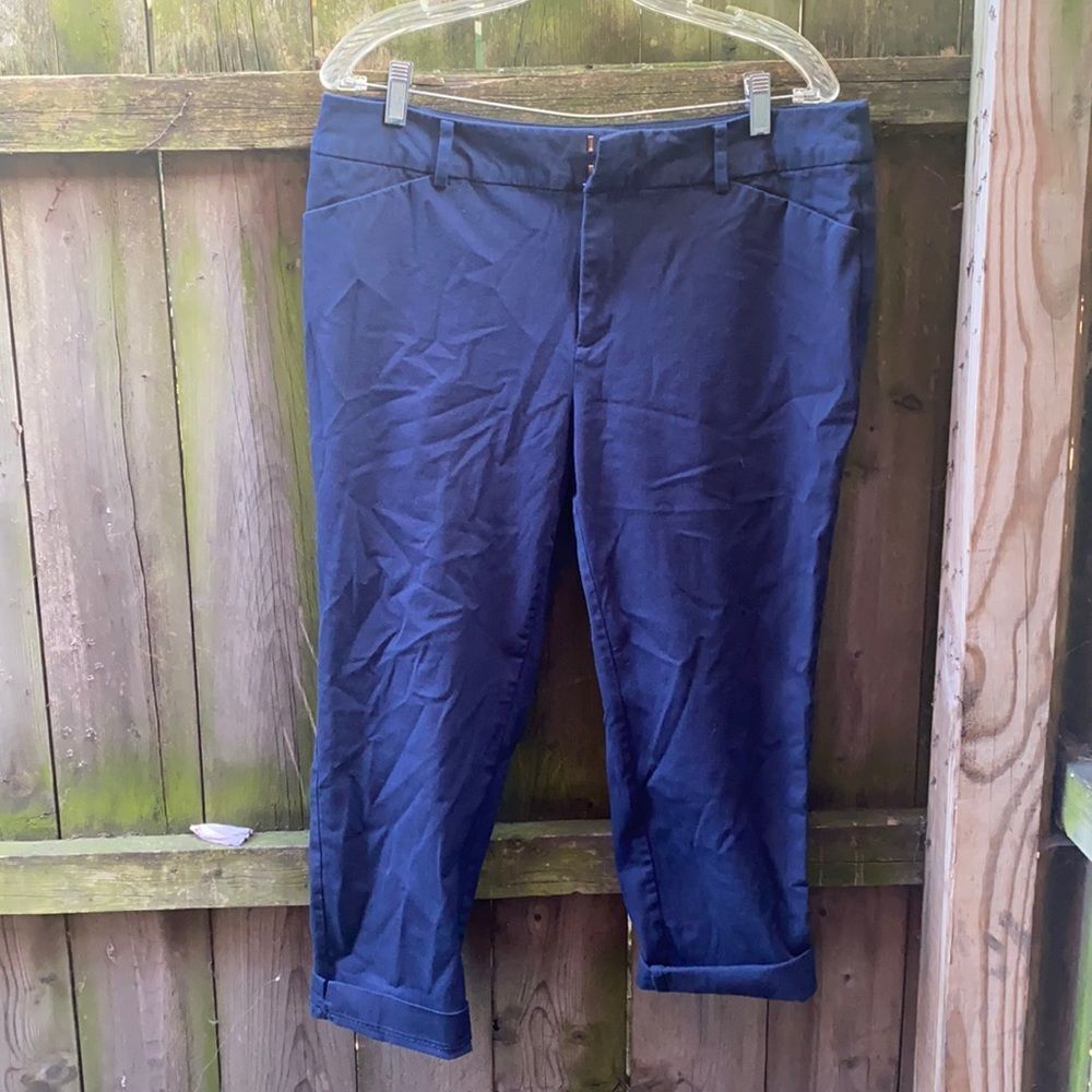 Charter Club blue capris sz. 14